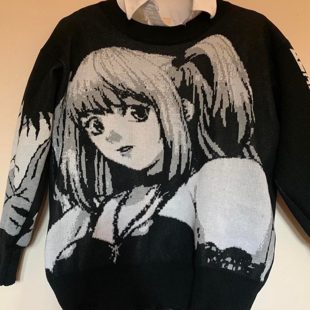 ⭐️ deathnote sweater + polo